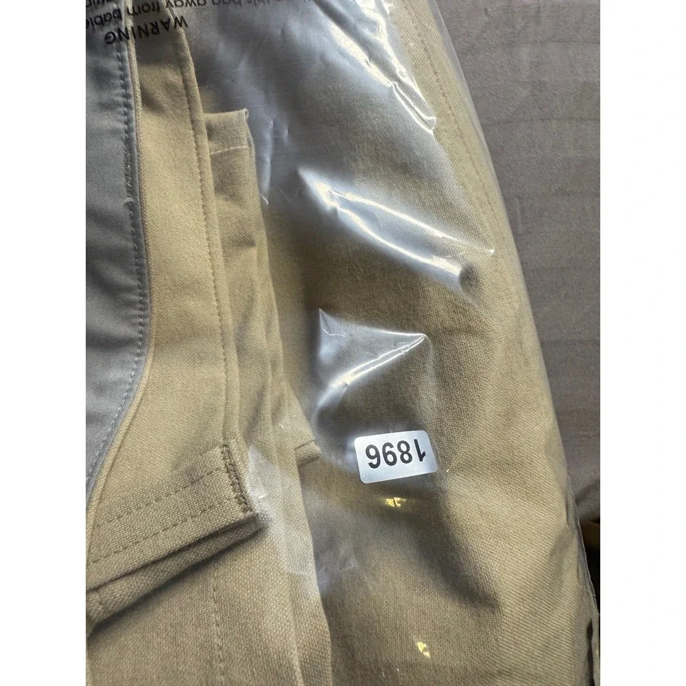Proof Rover Straight Leg Pants Khaki Tan Stretch Canvas Mens 30x32